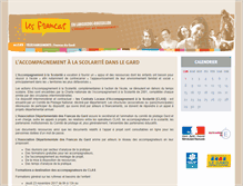 Tablet Screenshot of clas-gard.fr